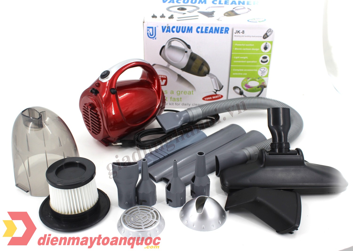 Máy hút bụi mini tích hợp công nghệ hiện đại